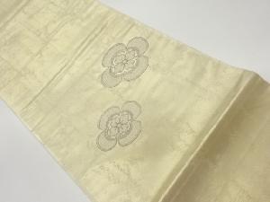 影木瓜紋模様刺繍袋帯